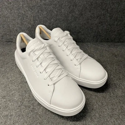 COLE HAAN Grand Crosscourt Traveler Sneaker Men Size 9.5 M Optic White - Image 1 of 4