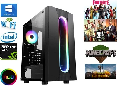 Gaming pc computer - Intel i5 10400f 6c/12t  Custom Options RTX 3050 RTX 3060 - Image 1 of 4