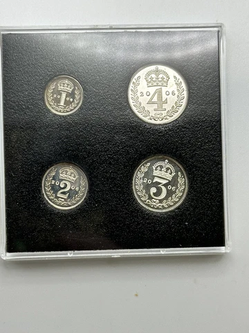 2006 Great Britain Elizabeth II Silver Proof Maundy Set Cover