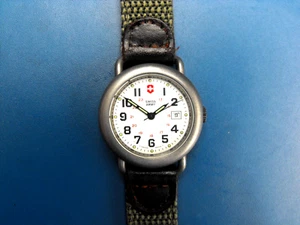 Swiss Army Cavalry Watch ladies Marlboro Railroad Font Dial 1995 100M - Picture 1 of 10