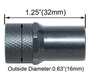 M9x.75 to 1/2x28 Converter Set for Sig GSG 1911-22 - Picture 1 of 5