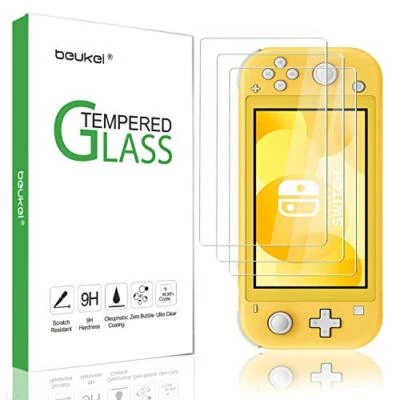 3x Protector de pantalla de cristal templado para Nintendo Switch Lite - Image 1 of 4