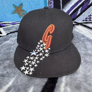 Talla 7 - Sombrero ajustado New Era negro San Francisco Giants Meteor 59FIFTY para hombre - Imagen 1 de 6