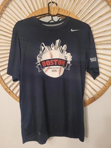 Nike Dri-FIT Boston Red Sox Samuel Adams Camiseta Manga S Azul Marino Para Hombre’s Grande - Imagen 1 de 3