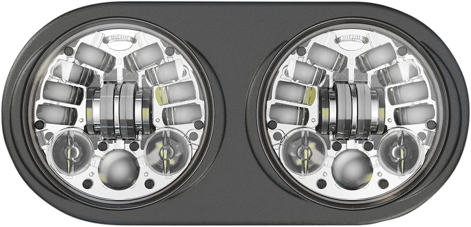 Faros LED adaptables Chro 1998-2003 para Harley Road Glide FLTR CUSTOM DYNAMIC Foto 1 de 1