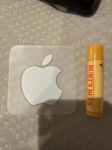 Naklejka z logo Apple, biała - oryginalna OEM - zawiera 1 - Zdjęcie 1 z 1