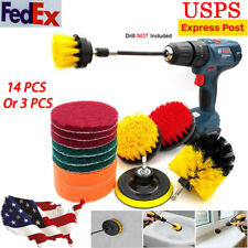 3X Or 14Xtile Carpet Power Scrubber Drill Brush Attachment Tub Cleaning Supplies