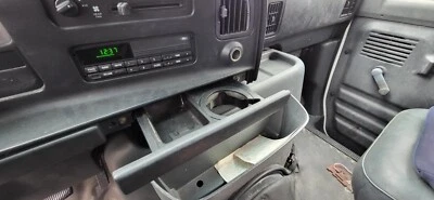 Ford Van E150 Econoline 1992-1996 gris portavasos bandeja de cenizas tablero deslizable OEM Foto 1 de 4