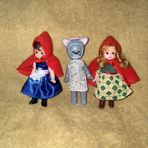 Madame Alexander McDonalds Toys Bambole Cappuccetto Rosso e Grande Lupo Cattivo - Foto 1 di 5