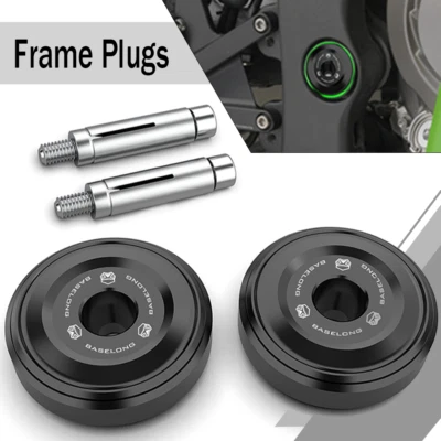 Cache trou de cadre pour Kawasaki 1000/Z1000SX 11-20 Z1000 10-21 ZX-10R 08-20  - Photo 1/4