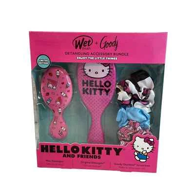 LIMITED WET BRUSH & GOODY HELLO KITTY & FRIENDS HAIR BRUSH SET - Изображение 1 из 3