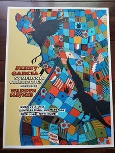 Jerry Garcia Symphonic Celebration - 2016 Artist Edition - Landland Poster NYC - Picture 1 of 6