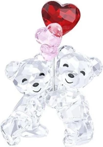 Swarovski Kristall Kris Bär Herz Luftballons 5688514 Romantisches Paar Neu - Bild 1 von 2