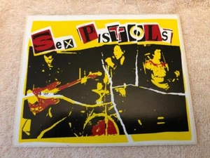 SEX PISTOLS Sticker Vtg Vinyl 80s Bad Otis NOS punk kbd hardcore sid pil vicious - Picture 1 of 1