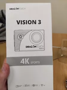 Dragon Touch Vision 3 Action Camera - 4K30FPS 20MP Waterproof Underwater Camera - Picture 1 of 3