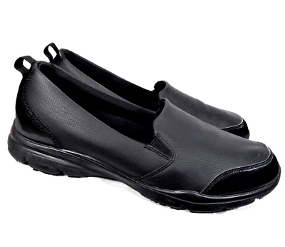 Безопасная обувь мокасины женский размер 10 безопасный T шаг скольжения устойчивый немаркированный - Изображение 1 из 4