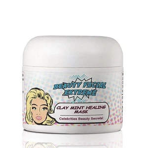 Facial Mask - Clay Mint Healing Mask and body muds are treatments to heal acn... - Picture 1 of 1