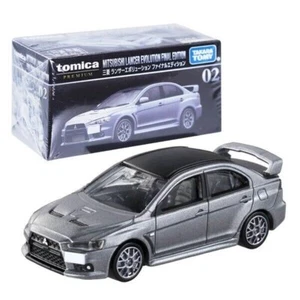 Tomica #02 Mitsubishi Lancer Evolution Final Edition Metal Die-cast Car 1/64 - Picture 1 of 4