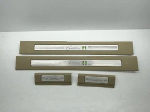 ♻️08-13 Cadillac Escalade Hybrid Door Kick Panel Sill Scuff Plate Full Set - Bild 1 von 14