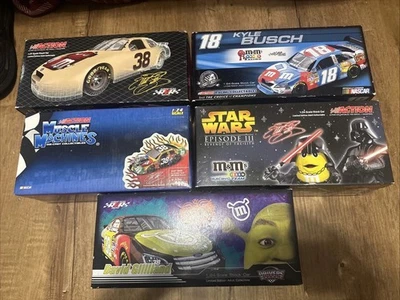 Lote de 5 coches diecast M&M 1:24 - todos como nuevos en cajas Foto 1 de 4