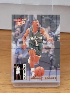 1992-93 FLEER ULTRA MUGGSY BOGUES PLAYMAKER INSERT CARD #2 OF 10 - Picture 1 of 2