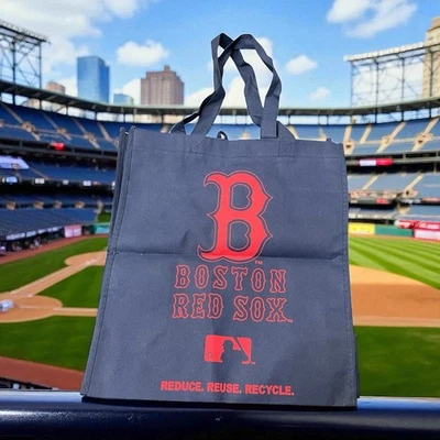 Bolso de Mano Reutilizable FOCO Boston Red Sox MLB Compras Comestibles Gimnasio Escuela Abanico Azul Foto 1 de 4
