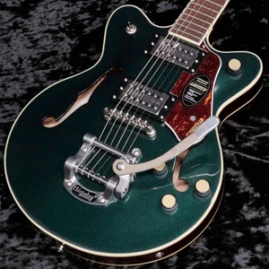 Gretsch G2655T Streamliner blocco centrale Jr. doppio taglio Bigsby Cadillac verde - Foto 1 di 10