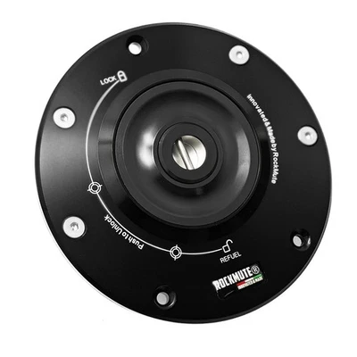 Tapa de combustible para HONDA CBR1000RR 2004-2013 tapa del tanque de gasolina bloqueo de llave negro liberación rápida Foto 1 de 4