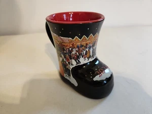 Christkindlmarket 2024 Chicago Christmas Market BLACK Boot Mug Cup - Picture 1 of 8