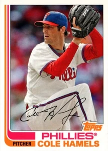 2013 Topps Archives #58 - Cole Hamels - Philadelphia Phillies  13-163 - Picture 1 of 2