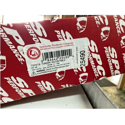 Brazos de control delanteros superiores ajustables SPC Camber Caster para Tundra y Sequoia - 25490 Foto 1 de 2