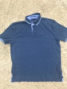 Marineblaues Tommy Hilfiger Polo Große L - Bild 1 von 4