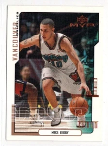 2000 Upper Deck Mike Bibby Vancouver Grizzlies MVP No 180 - Picture 1 of 2
