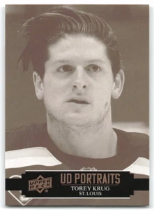 2021 Upper Deck #P-28 Torey Krug UD Portraits St. Louis Blues 1BB - Picture 1 of 2