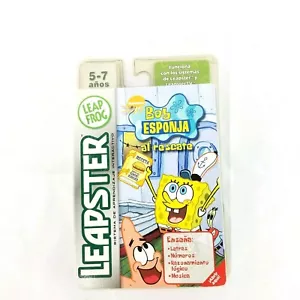Leapster en Español Bob Esponja al Rescate sin usar en estuche idioma español - Imagen 1 de 3