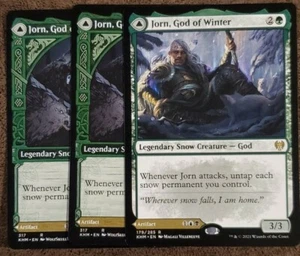 Mtg Kaldheim Jorn, Dios del invierno X 3 casi nuevo.  2- escaparate - Imagen 1 de 2