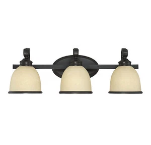 Willoughby 3 Light Bathroom Vanity Light in English Bronze by Savoy House - - Picture 1 of 9