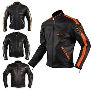 Moto chaqueta Piel de Bikers Custom Chopper Biker - Imagen 1 de 26