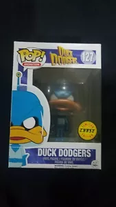 ¡Envío gratuito! Funko Pop 127 Duck Dodgers LIMITADA PERSECUCIÓN METÁLICA - Imagen 1 de 6