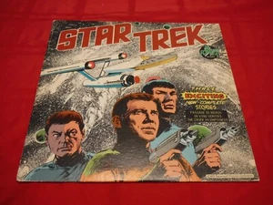 Star Trek 3 Exciting New Complete Stories 12" Vinyl 1975 Peter Pan Power 8158 - Imagen 1 de 8