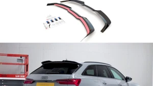 Spoiler Extensión GORRA V2 Maxton Diseño Brillante Negro ABS Para Audi RS6 C8 - Imagen 1 de 4