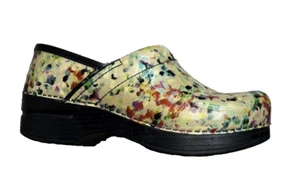 Women’s Dansko Starburst Pro Vegan Clogs Size 36 (USA-5) Floral - Picture 1 of 19