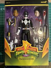 Super7 Mighty Morphin Power Rangers Ultimates Black Ranger