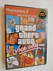 Grand Theft Auto: Vice City GH Sony PlayStation 2 PS2 NTSC JUEGO EE. UU. NUEVO SELLADO - Imagen 1 de 12