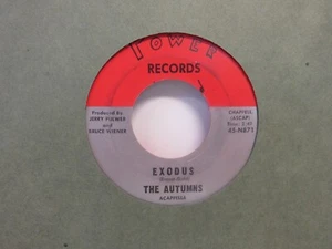 The Autumns Exodus / Never Doo Wop 7" 45 RPM - Picture 1 of 2