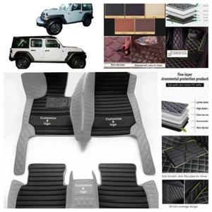 Alfombrillas de coche personalizadas para Hummer todos los modelos accesorios interiores de lujo alfombras - Imagen 1 de 35