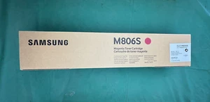 GENUINE New Samsung CLT-M806S Magenta Toner X74/75/7600GX - incl. VAT & Delivery - Afbeelding 1 van 2
