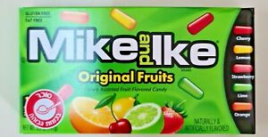 Brand New Mike&Ike Original Fruits Flavored Candy Lot Of 5 Packs 141gr Kosher