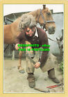 L141064 Traditional Crafts. Farrier Shoeing Horse. No. 3 in a series of 10. G. I
