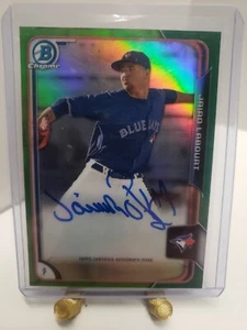 Bowman Chrome Prospects Green Refractor 2015/99 Jairo Labourt #BCAP-JL automático - Imagen 1 de 2